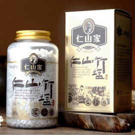 [INSAN BAMB00 SALT] Insan 9 Times Roasted Bamboo Salt (Solid) 500g-Made in Korea